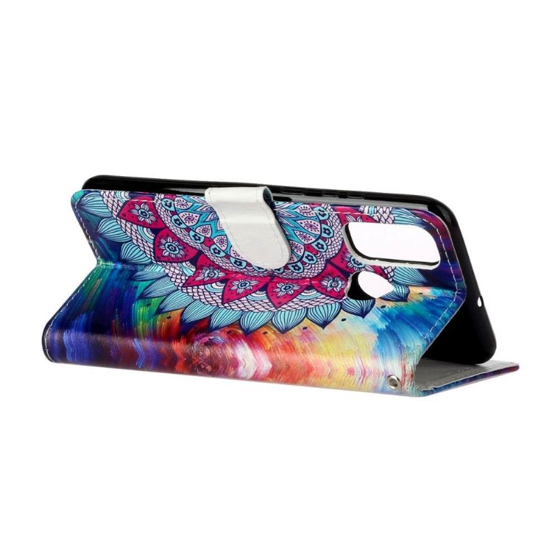 Flip Cover Huawei P Smart 2020 Blomstermandala