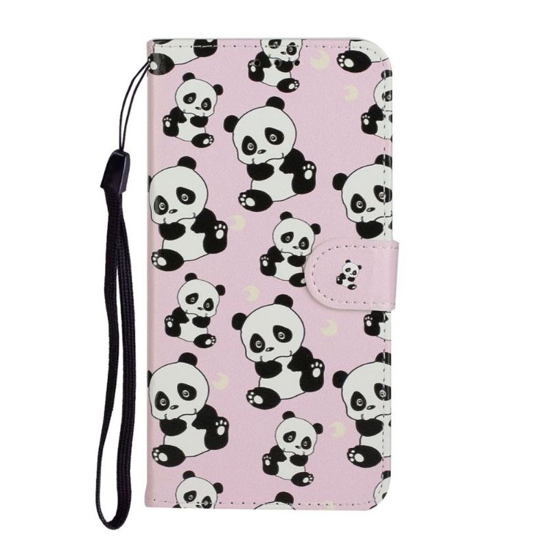 Flip Cover Huawei P Smart 2020 Flere Pandaer