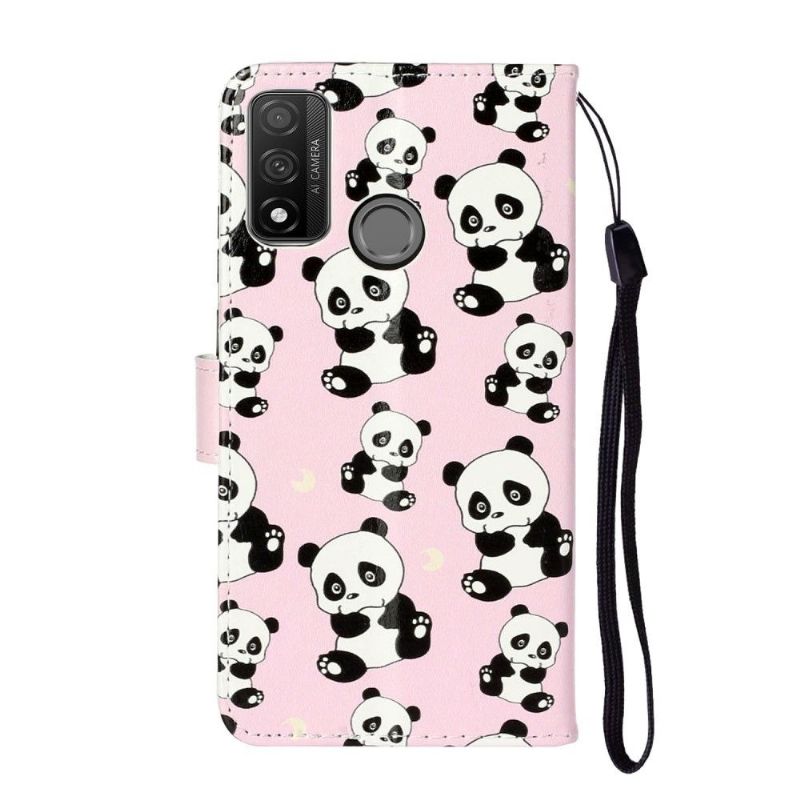 Flip Cover Huawei P Smart 2020 Flere Pandaer