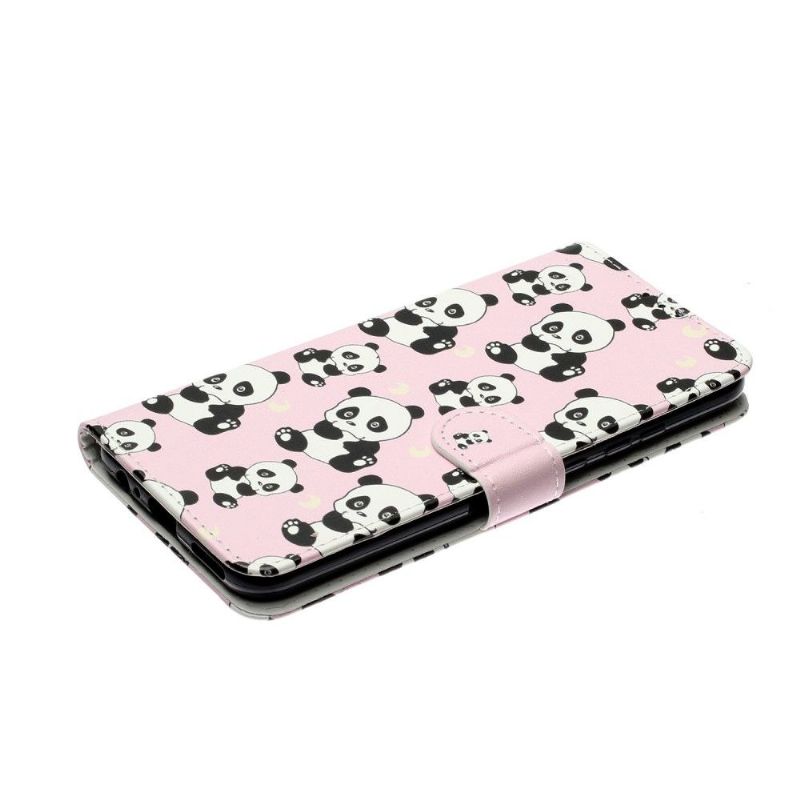 Flip Cover Huawei P Smart 2020 Flere Pandaer