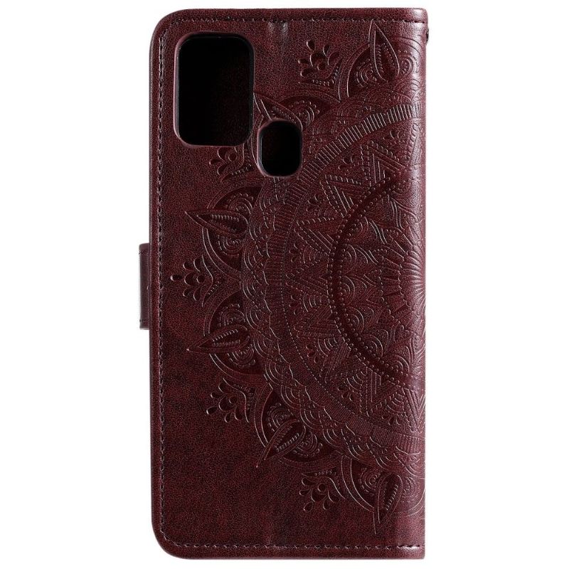 Flip Cover Huawei P Smart 2020 Hemming Mandala Sol Relief