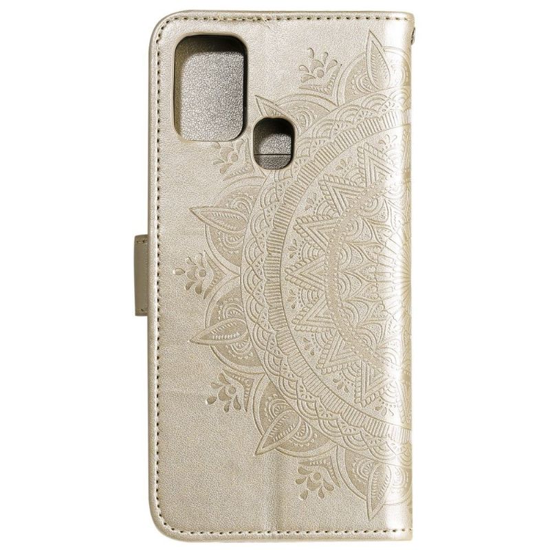 Flip Cover Huawei P Smart 2020 Hemming Mandala Sol Relief