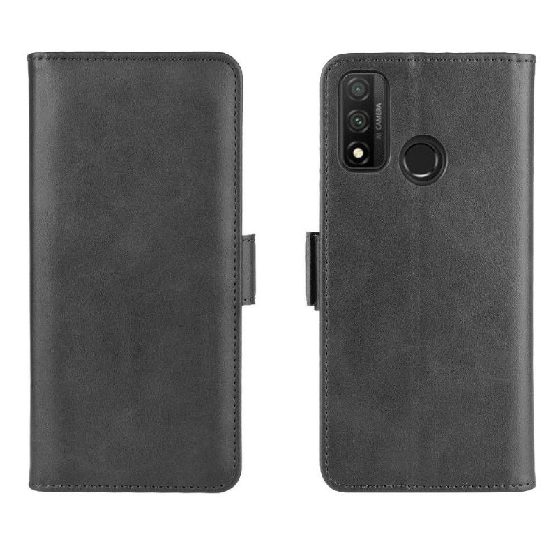 Flip Cover Huawei P Smart 2020 Mat Imiteret Lædercover