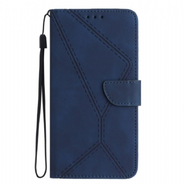 Flip Cover Xiaomi 14t Linje Og Tegnet