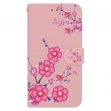 Flip Cover Xiaomi 14t Sakura Mønster