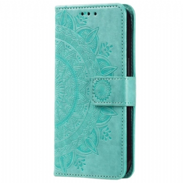 Læder Cover Xiaomi 14t Telefon Etui Mandala Søn