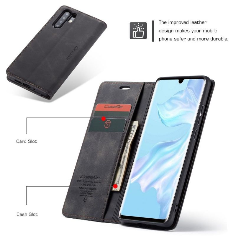 Case Huawei P30 Pro Premium Imiteret Læder