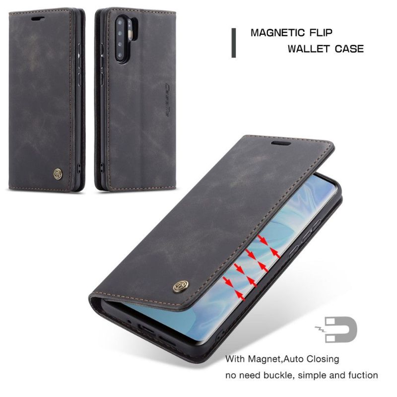 Case Huawei P30 Pro Premium Imiteret Læder