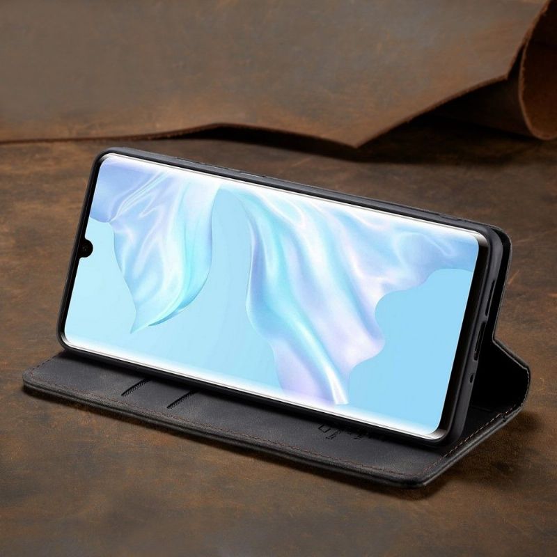 Case Huawei P30 Pro Premium Imiteret Læder