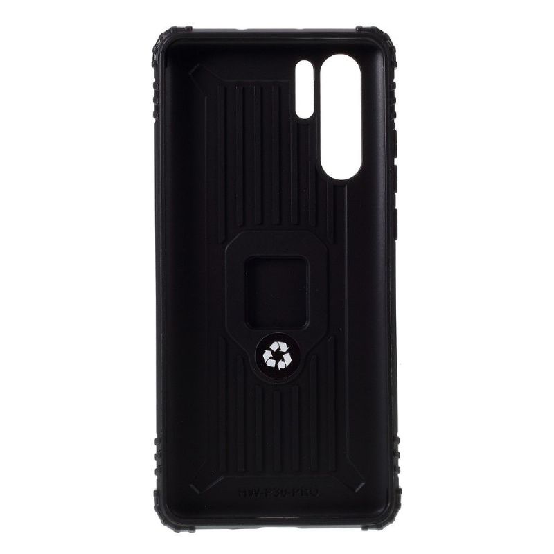 Cover Huawei P30 Pro Carbonlook Med Støttering