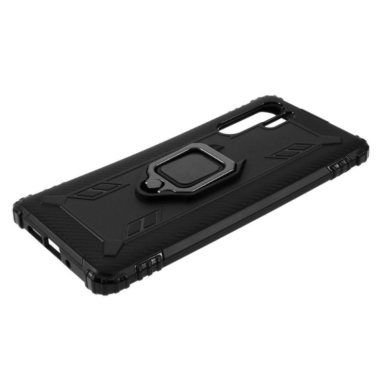 Cover Huawei P30 Pro Carbonlook Med Støttering