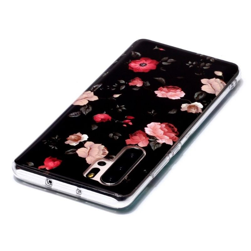 Cover Huawei P30 Pro Lysende Blomster