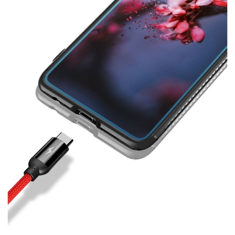 Cover Huawei P30 Pro Mat Effekt Med Magnetisk Støtte