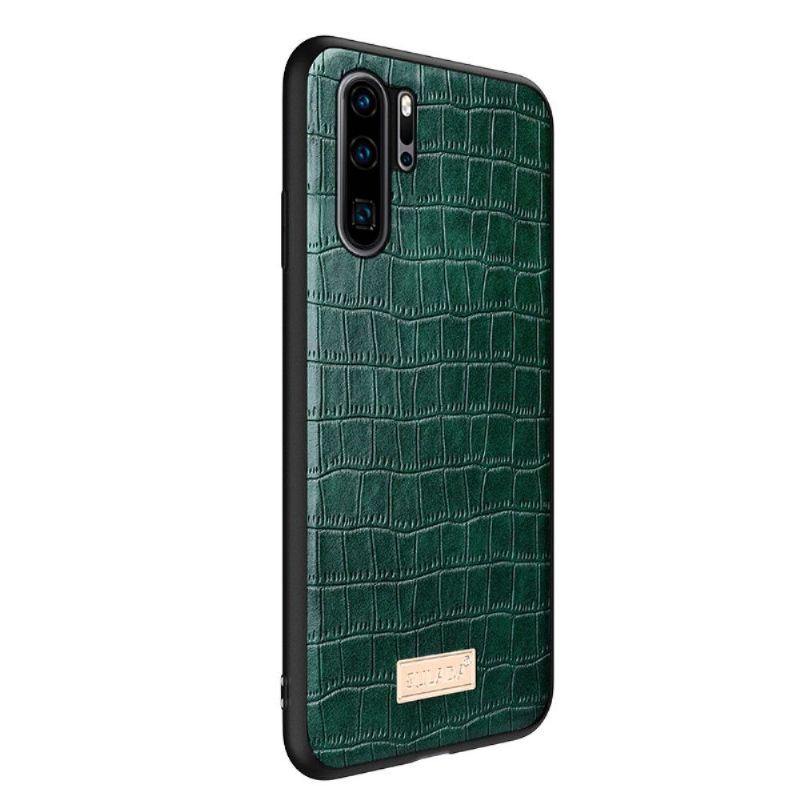 Cover Huawei P30 Pro Sulada Croc Lædereffekt