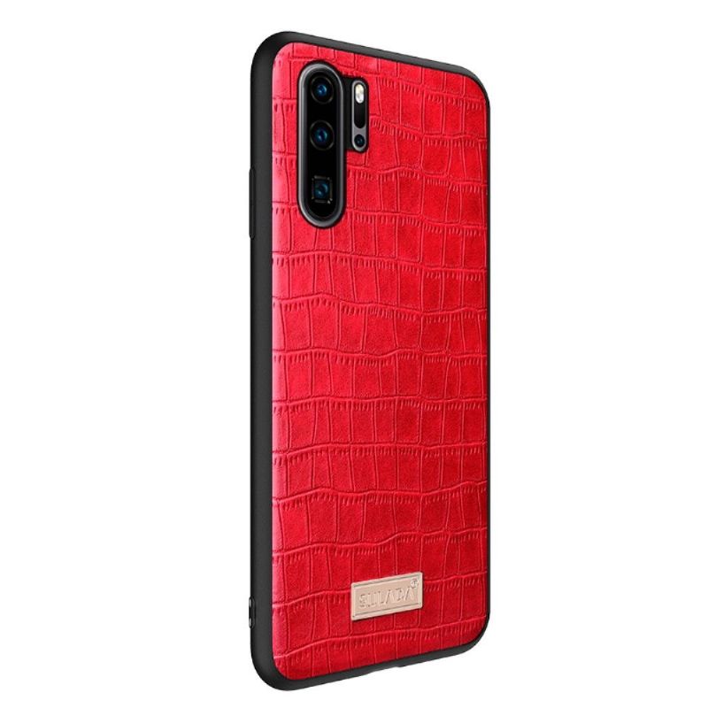 Cover Huawei P30 Pro Sulada Croc Lædereffekt