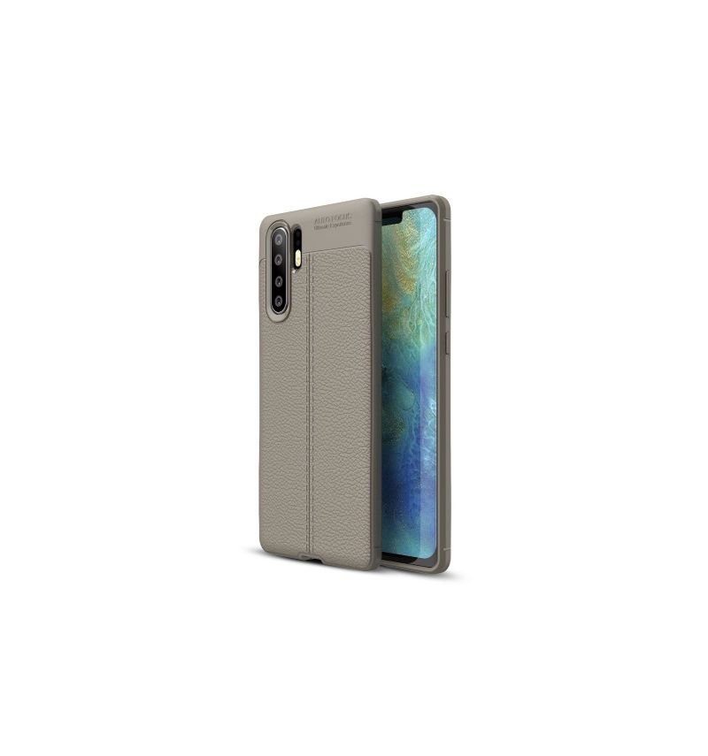 Cover Huawei P30 Pro Tekstureret Læderstil Gel