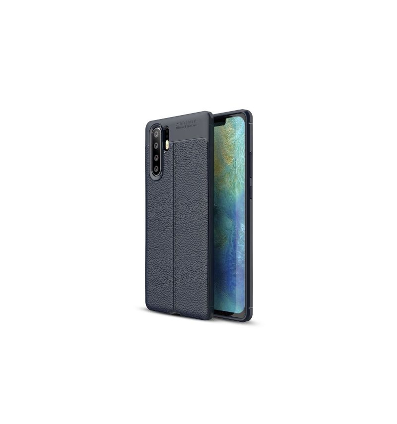 Cover Huawei P30 Pro Tekstureret Læderstil Gel