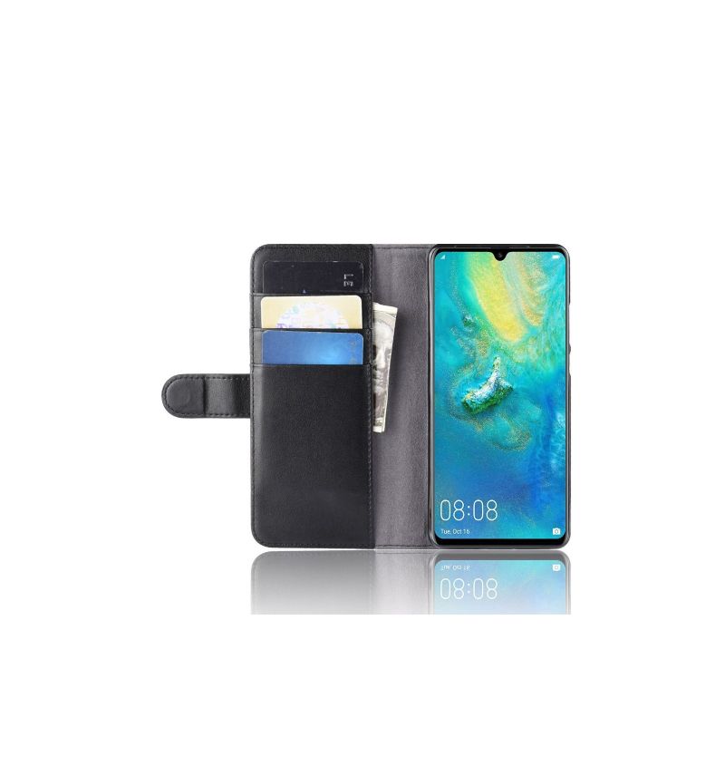 Flip Cover Huawei P30 Pro Anti-fald Premium Læder Kortholder