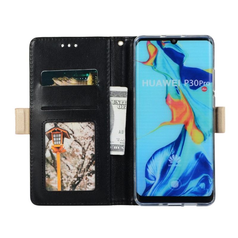 Flip Cover Huawei P30 Pro Blomsterblonde