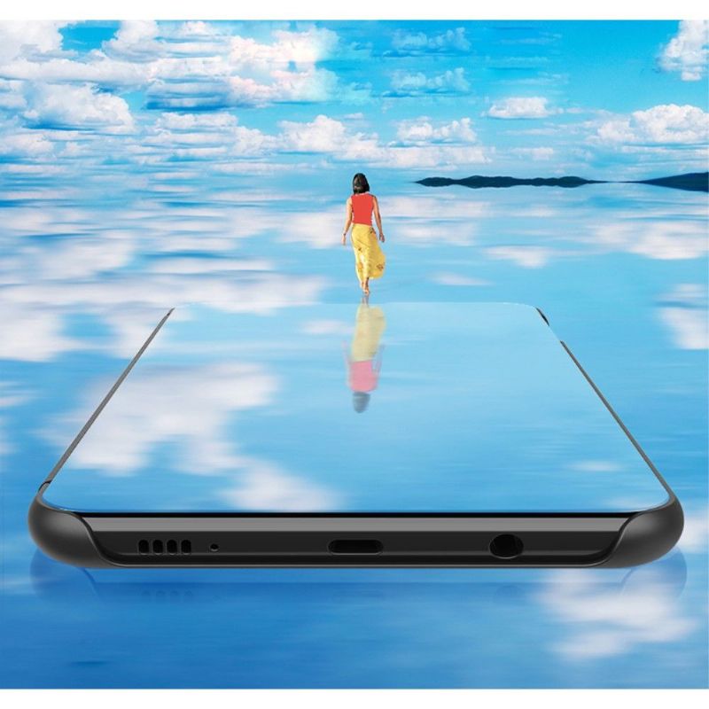 Mobilcover Huawei P30 Pro Flip Cover Spejleffekt