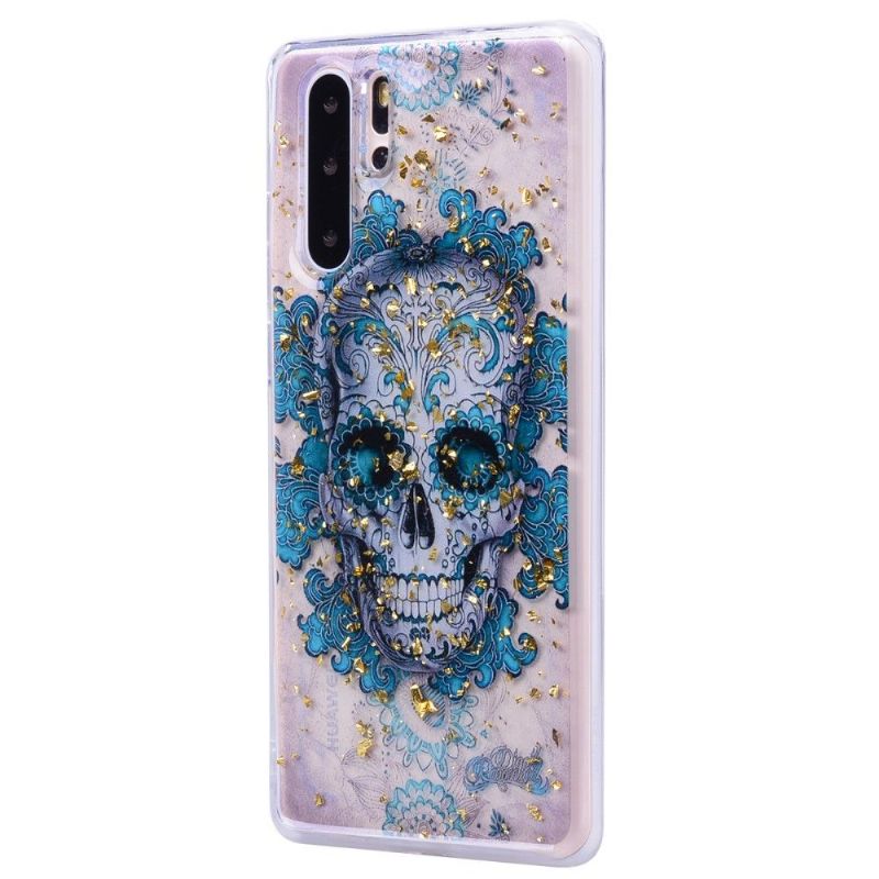 Mobilcover Huawei P30 Pro Original Blomsterskalle