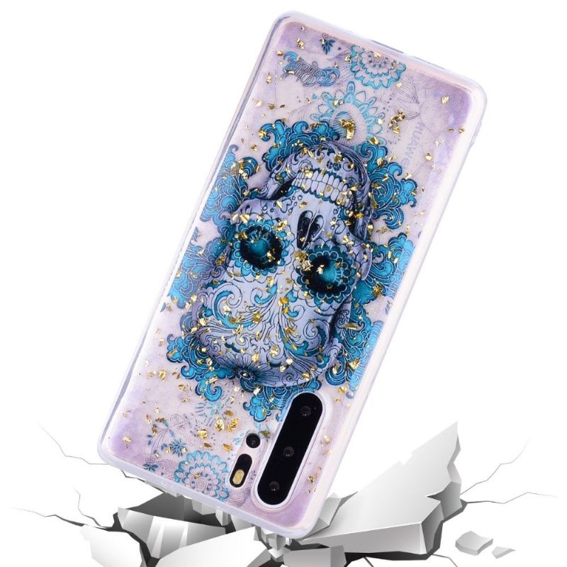 Mobilcover Huawei P30 Pro Original Blomsterskalle