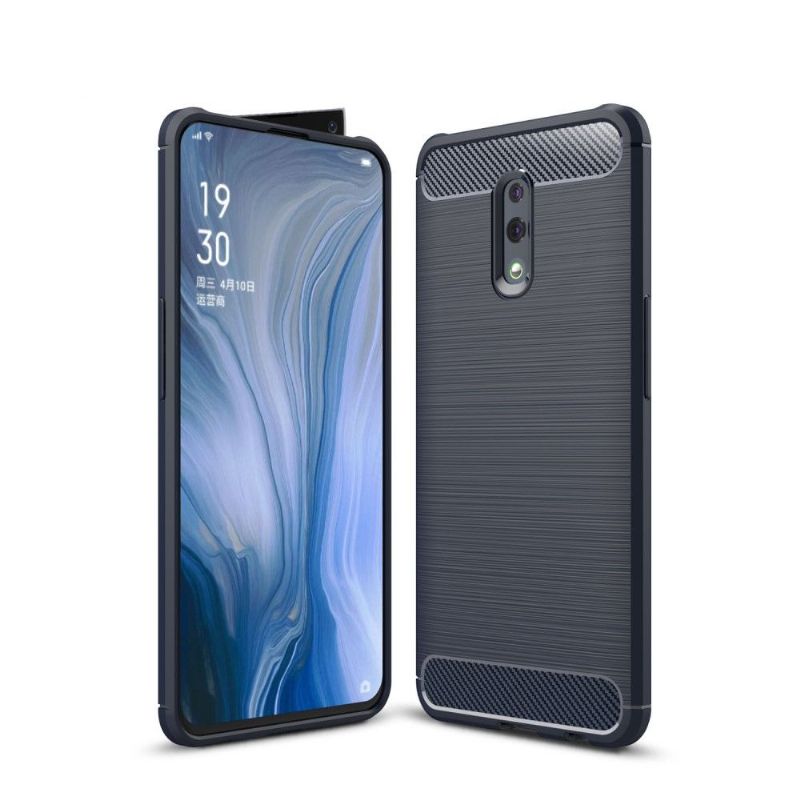 Cover Oppo Reno Carbon Børstet Gel