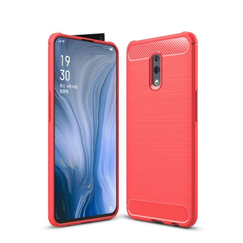 Cover Oppo Reno Carbon Børstet Gel