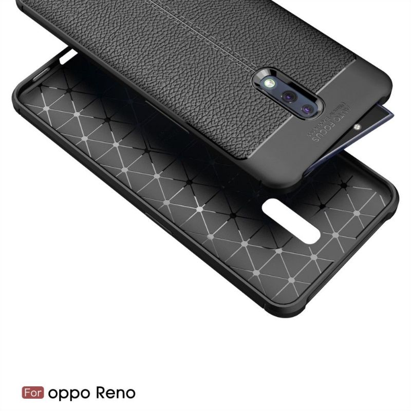 Cover Oppo Reno Finishing Gel I Kunstlæder