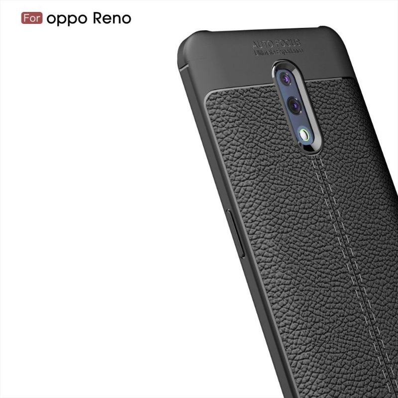 Cover Oppo Reno Finishing Gel I Kunstlæder