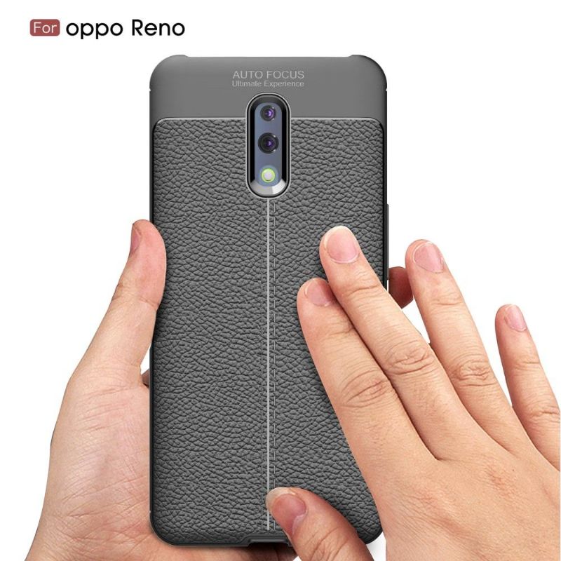 Cover Oppo Reno Finishing Gel I Kunstlæder