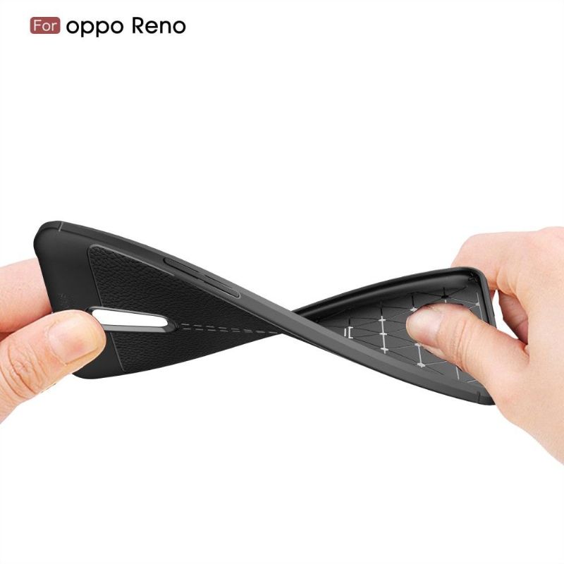 Cover Oppo Reno Finishing Gel I Kunstlæder