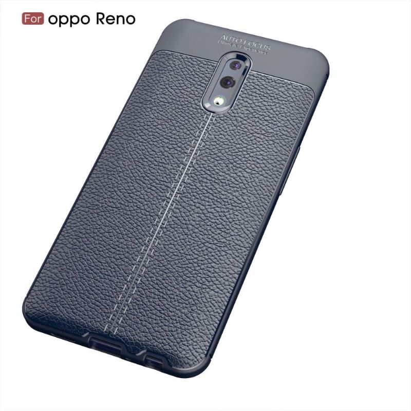 Cover Oppo Reno Finishing Gel I Kunstlæder