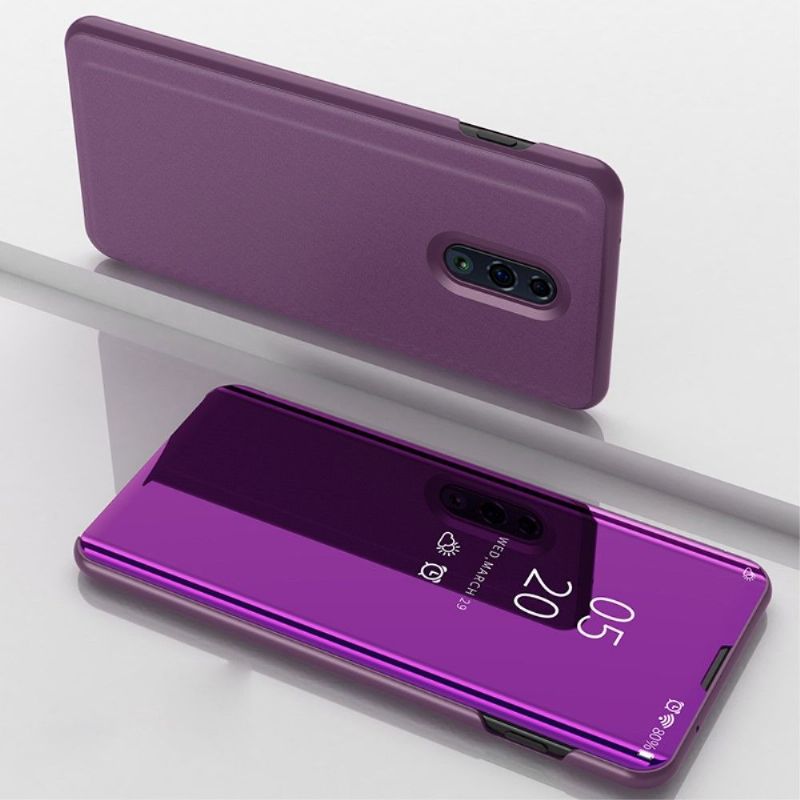 Mobilcover Oppo Reno Flip Cover Spejleffekt