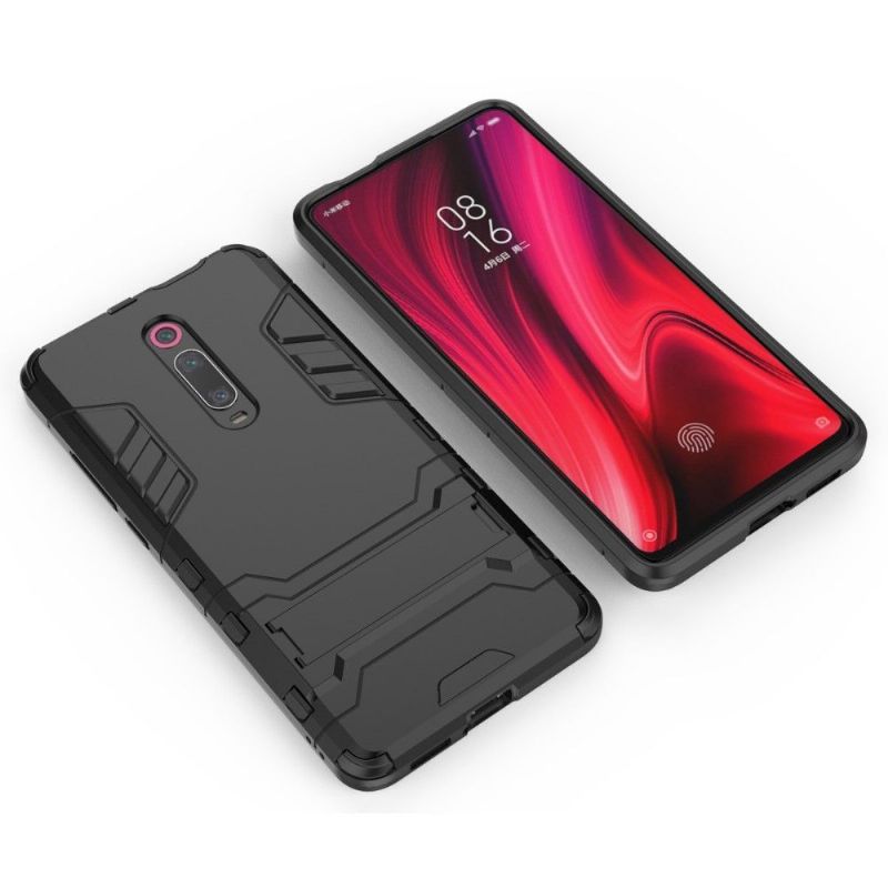 Cover Xiaomi Mi 9T / Mi 9T Pro Cool Guard Stødsikker Med Integreret Stativ