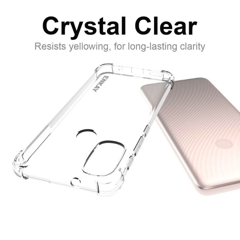 Cover Motorola Moto E20 / E30 / E40 Beskyttelsessæt Beskyttelse Enkay Transparent