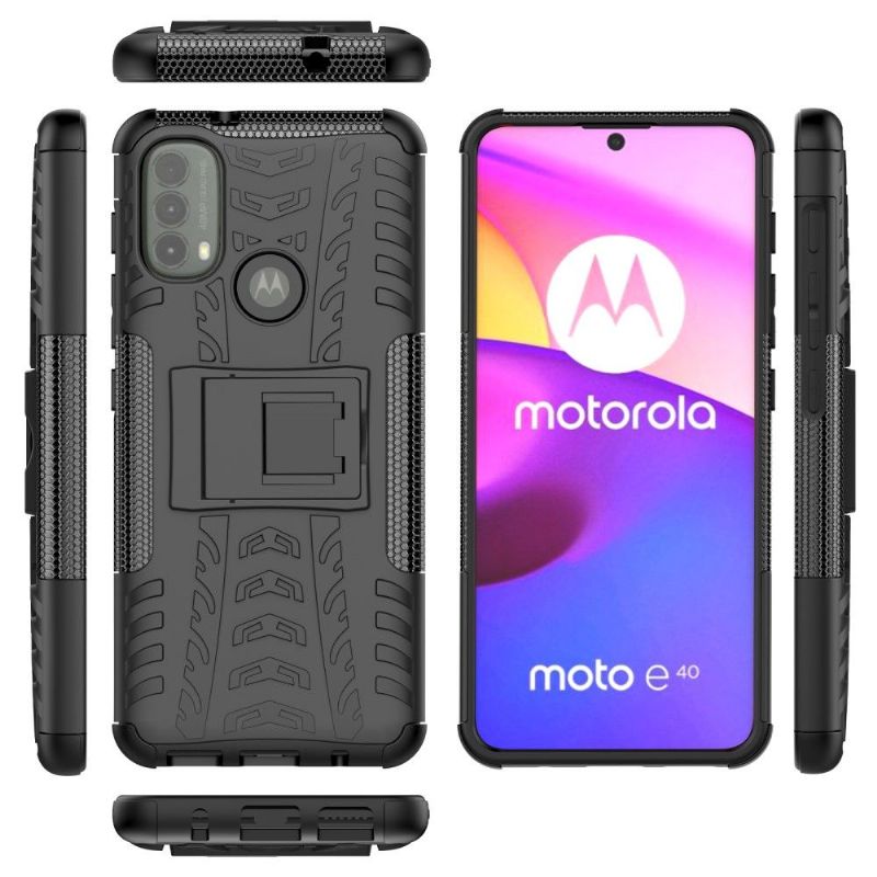 Cover Motorola Moto E20 / E30 / E40 Skridsikker Med Støtte