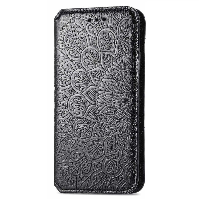 Flip Cover Motorola Moto E20 / E30 / E40 Læder Cover Flip Chic Mandala