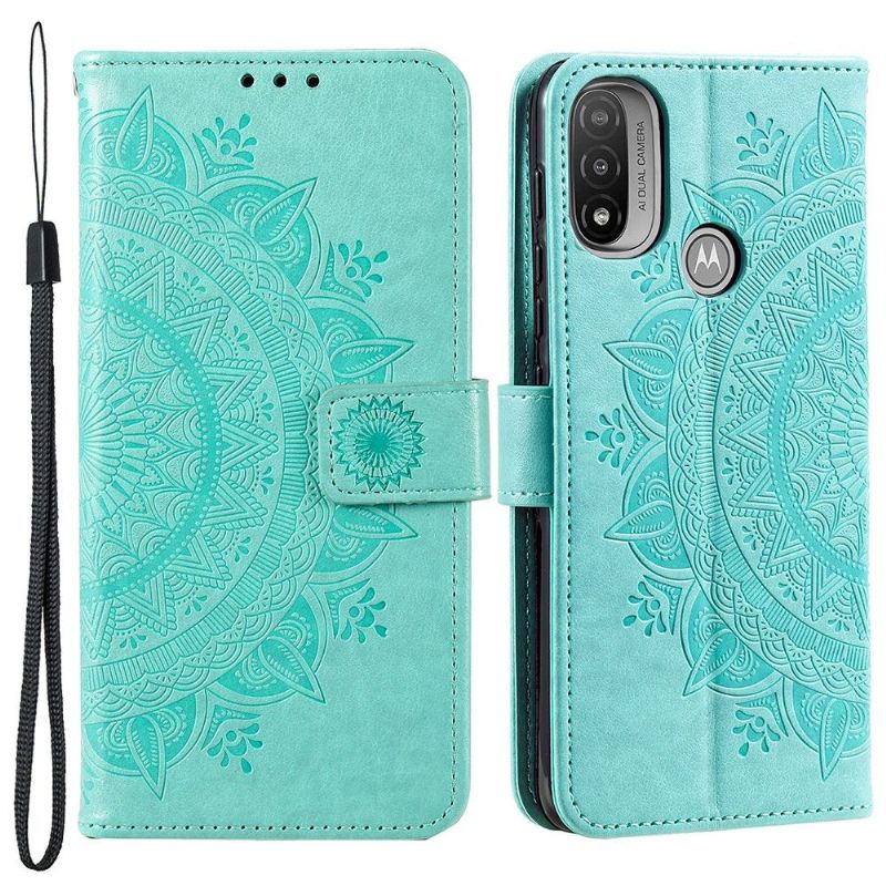 Flip Cover Motorola Moto E20 / E30 / E40 Sol Mandala