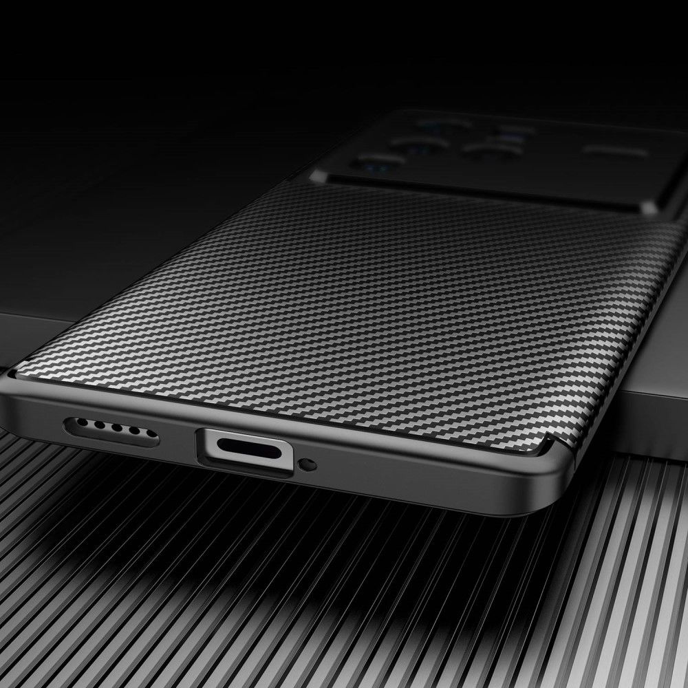 Cover Vivo X80 Pro Carbon Fiber Style