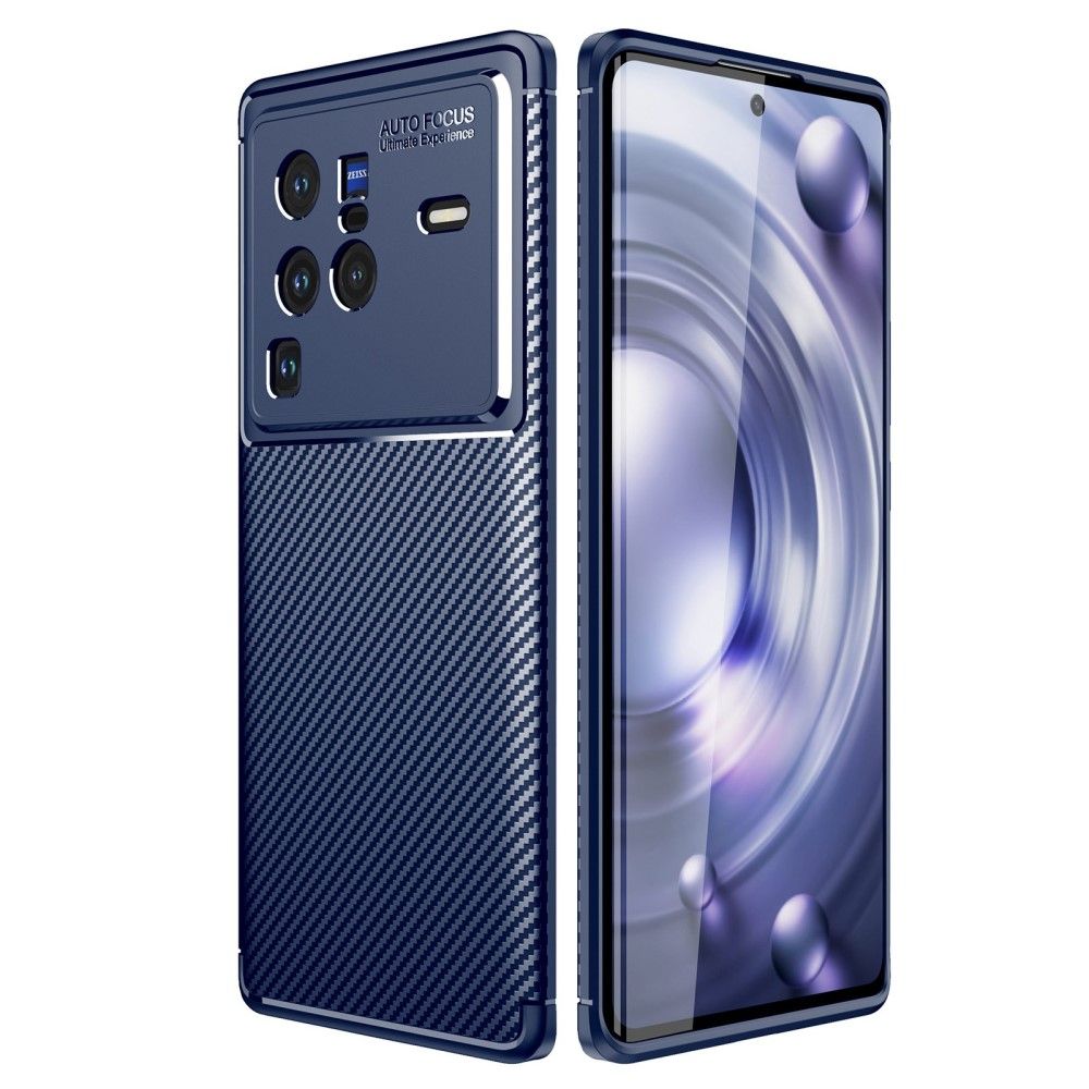 Cover Vivo X80 Pro Carbon Fiber Style