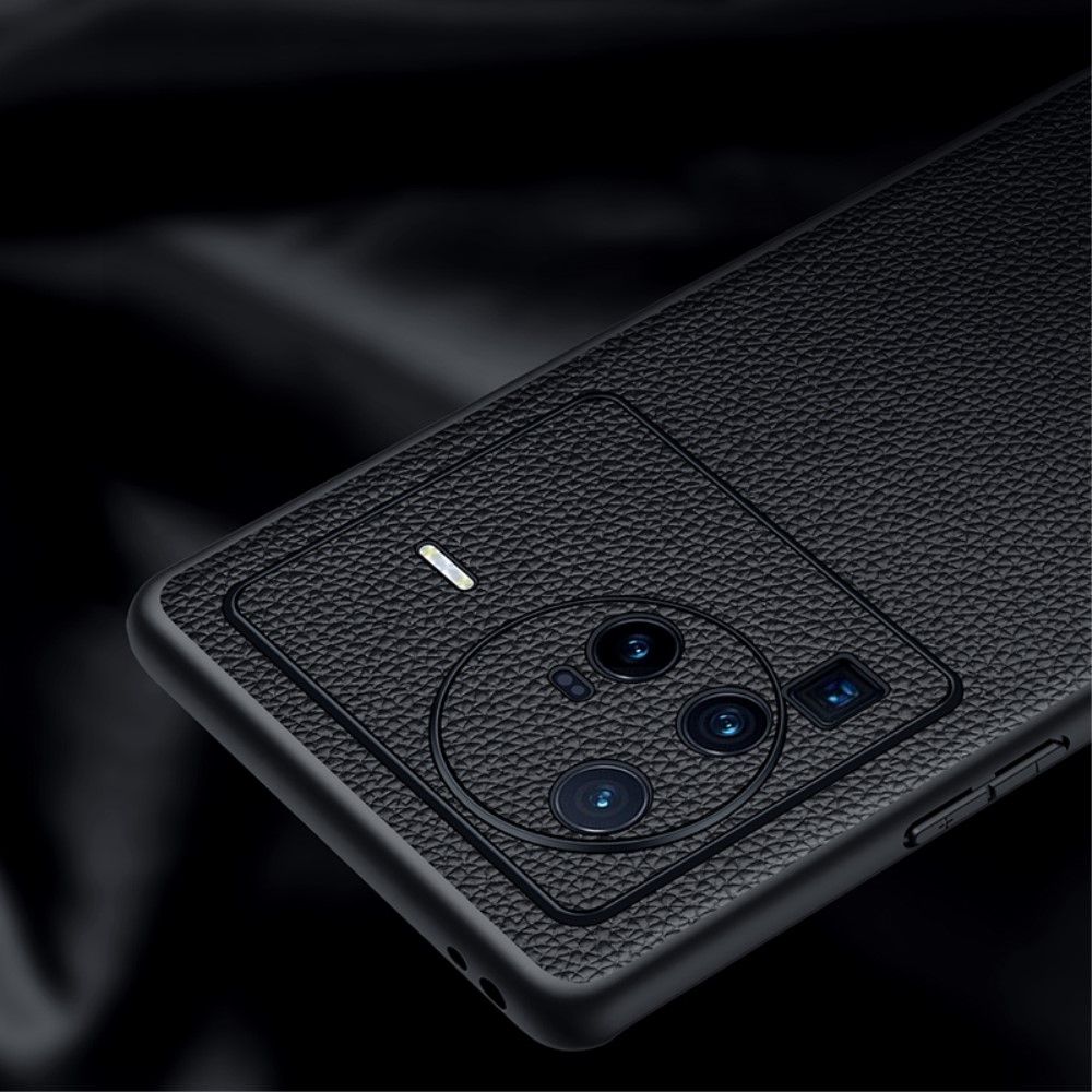 Cover Vivo X80 Pro Kornet Ægte Læder