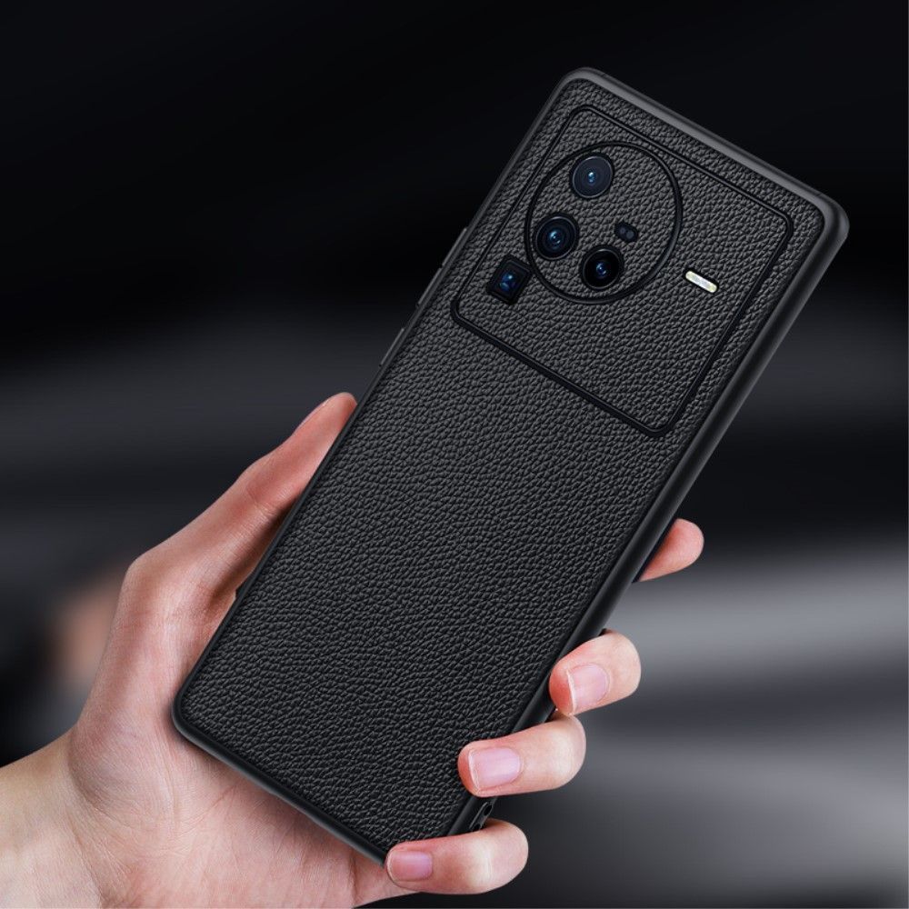 Cover Vivo X80 Pro Kornet Ægte Læder