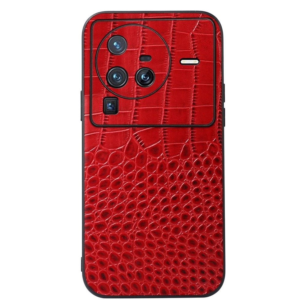 Mobilcover Vivo X80 Pro Colette Croc Effekt Læder