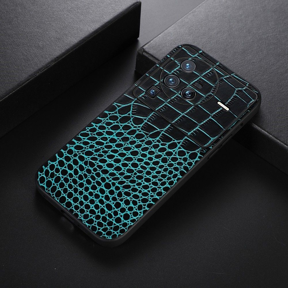 Mobilcover Vivo X80 Pro Colette Croc Effekt Læder