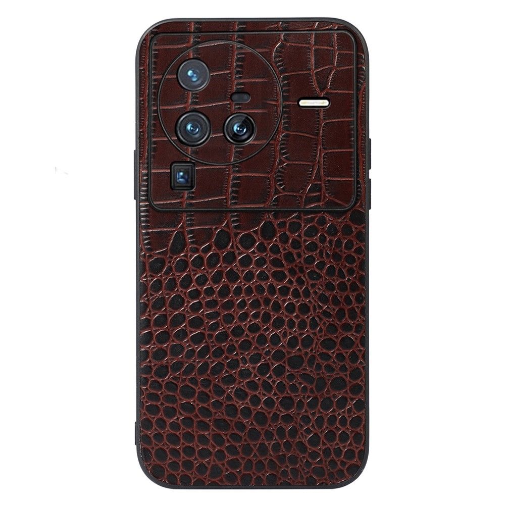 Mobilcover Vivo X80 Pro Colette Croc Effekt Læder