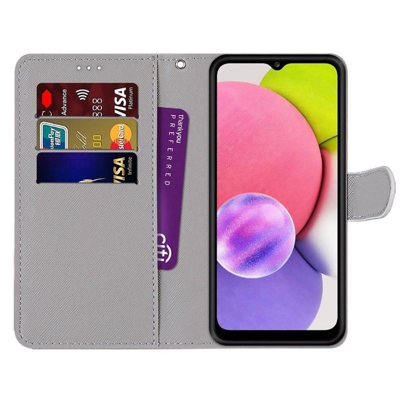 Flip Cover Samsung Galaxy A03s Anti-fald Tåge