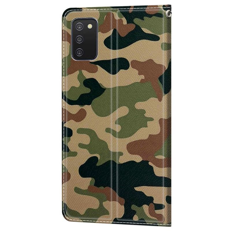Flip Cover Samsung Galaxy A03s Camouflage