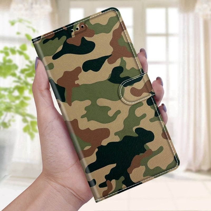 Flip Cover Samsung Galaxy A03s Camouflage