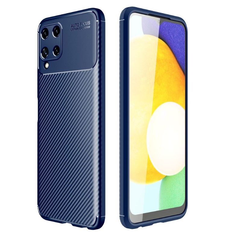 Cover Samsung Galaxy A22 4G Carbon Fiber Style